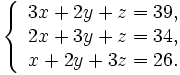 simultaneous equation