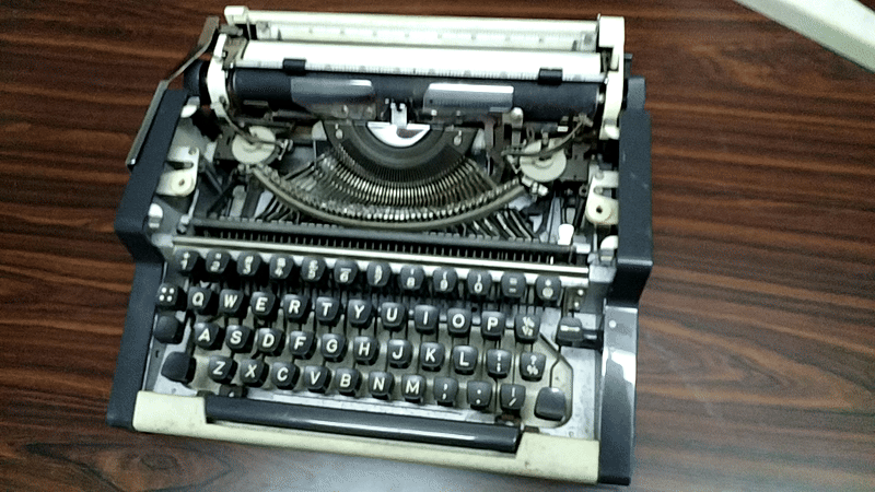 typewriter
